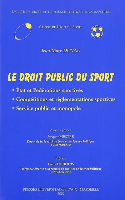 droit public du sport